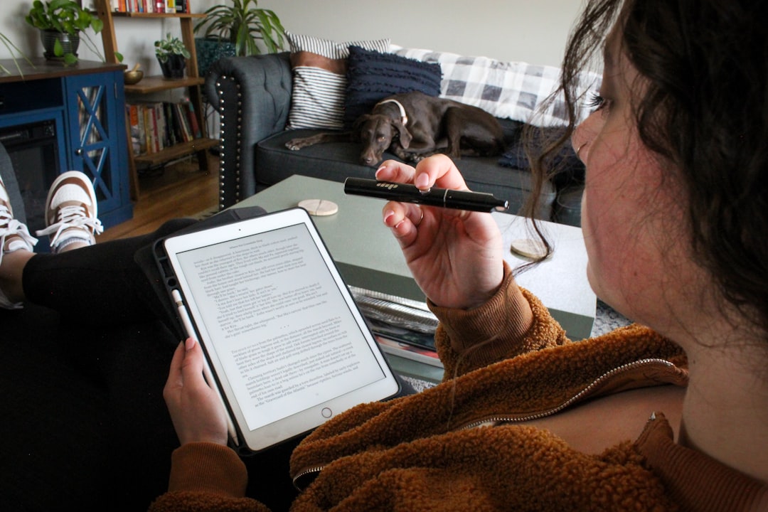 Reading blog articles